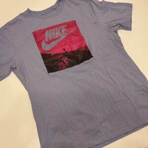 Light‎ Purple Nike Air Max Printed T-Shirt